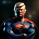 Donald Trump as Superman